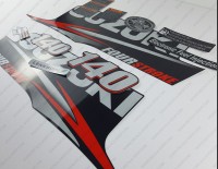 Suzuki DF140 140hp Four Stroke - 2010 - 2013 Outboard Decal Kit Suzuki DF140 140hp Four Stroke - 2010 - 2013 Outboard Decal Kit